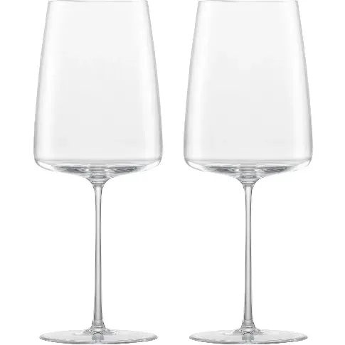 Bilde av best pris Zwiesel Simplify Fruity & Delicate hvitvinsglass 55,5 cl, 2-pakning Hvitvinsglass