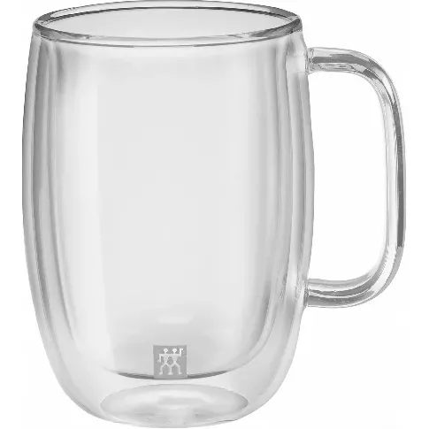 Bilde av best pris Zwilling Sorrento Latteglass med håndtak, 2- pakning, 450 ml Latteglass
