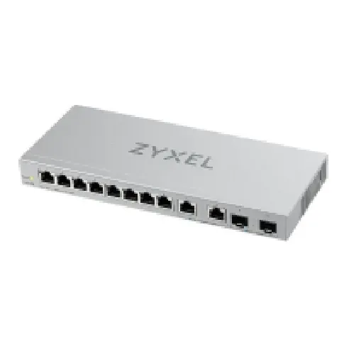 Bilde av best pris Zyxel XGS1210-12 - Switch - Styrt - 8 x 10/100/1000 + 2 x 100/1000/2.5G + 2 x 1 Gigabit / 10 Gigabit SFP+ (opplink) - stasjonær, veggmonterbar PC tilbehør - Nettverk - Switcher