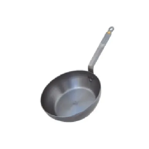 Bilde av best pris de Buyer 5614.24 Mineral B Element Round Country Frying Pan, 24 cm Diameter Kjøkkenutstyr - Gryter & panner - Wok