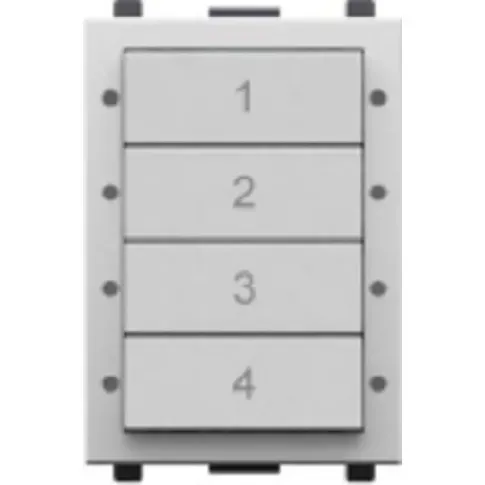 Bilde av best pris digidim137WD2 Panel med 4 knapper, DALI2 Backuptype - El