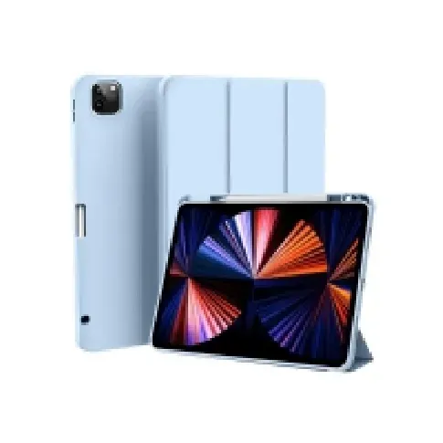 Bilde av best pris eSTUFF Miami - Lommebok for nettbrett - polyuretan, polykarbonat, termoplast-polyuretan (TPU) - blank, himmelblå - 10.2 - for Apple 12.9-inch iPad Pro (5. generasjon, 6. generasjon) PC & Nettbrett - Nettbrett tilbehør - Deksel & vesker