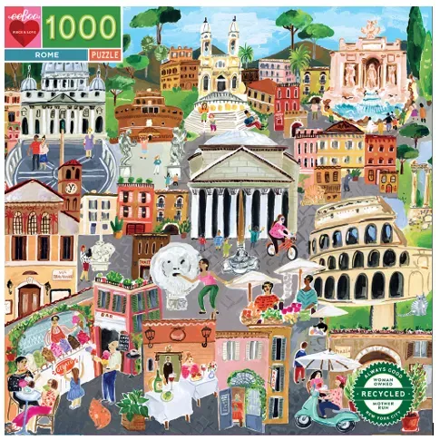 Bilde av best pris eeBoo - Puzzle 1000 pcs - Rome - (EPZTROM) - Leker