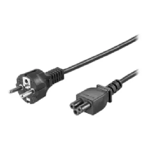 Bilde av best pris goobay NK 114 S-180 - Strømkabel - IEC 60320 C5 til power CEE 7/7 (hann) - AC 250 V - 1.8 m - svart Hvitevarer - Hvitevarer tilbehør
