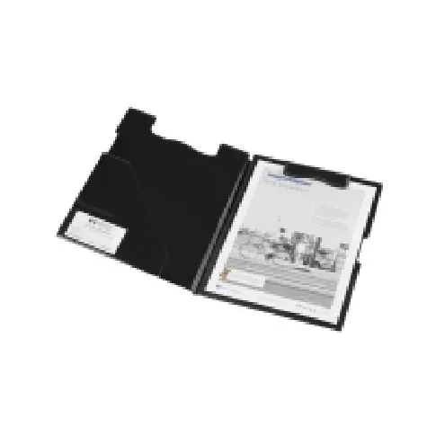 Bilde av best pris magnetoplan magnetisk utklippstavle mappe, svart skrivebordspute med magnetisk foldeenhet, pinner - 1 stk (1131612) Arkivering - Elastikmapper & Chartekker - Andre