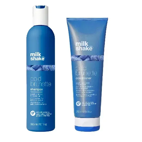 Bilde av best pris milk_shake - Cold Brunette Shampoo 300 ml + milk_shake - Cold Brunette Conditioner 250 ml - Skjønnhet