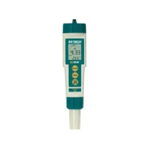 Bilde av best pris pH-måleapparat Extech PH100 pH-værdi 0 - 14 pH Kalibreret Fabriksstandard Kjæledyr - Hagedam - Måleutstyr og væske