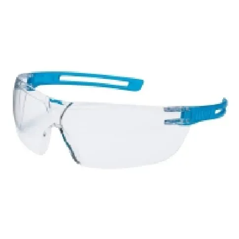 Bilde av best pris uvex x-fit - Vernebriller - klart glass - polykarbonat - gjennomskinnelig blå Klær og beskyttelse - Sikkerhetsutsyr - Vernebriller