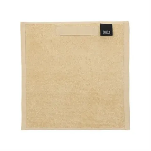 Bilde av best pris vaskeklut - Dusty yellow - 30x30 cm - Høie of scandinavia Håndklær