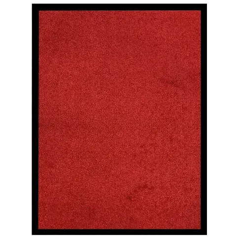 Bilde av best pris vidaXL Dørmatte rød 60x80 cm