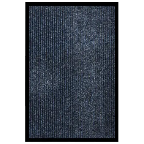 Bilde av best pris vidaXL Dørmatte stripet blå 80x120 cm
