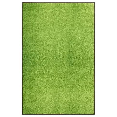 Bilde av best pris vidaXL Dørmatte vaskbar grønn 120x180 cm