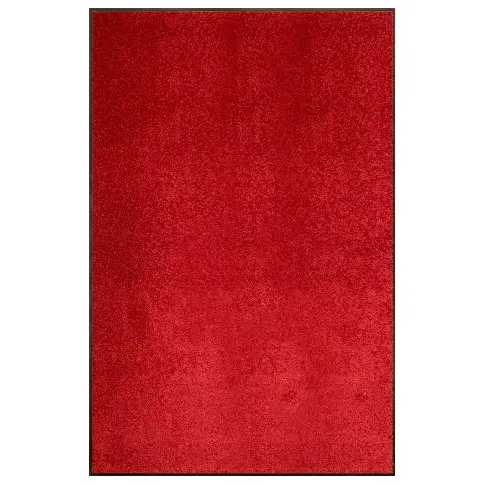 Bilde av best pris vidaXL Dørmatte vaskbar rød 120x180 cm