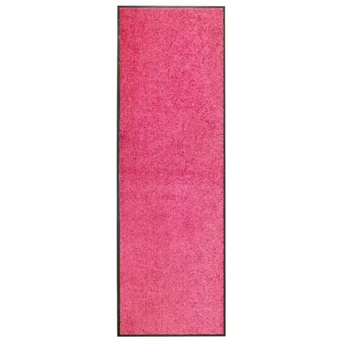 Bilde av best pris vidaXL Dørmatte vaskbar rosa 60x180 cm