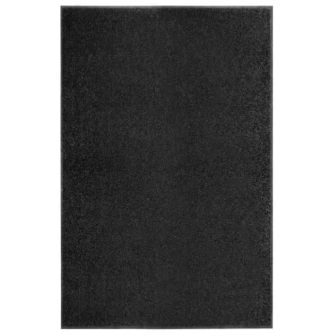 Bilde av best pris vidaXL Dørmatte vaskbar svart 120x180 cm