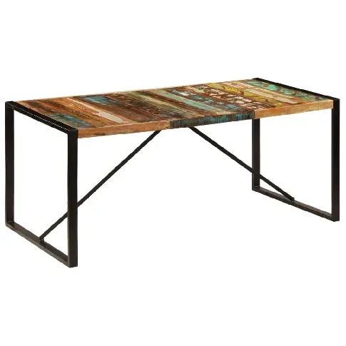 Bilde av best pris vidaXL Spisebord 180x90x75 cm gjenvunnet heltre - Møbler > Bord > Spisebord
