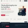 Nettsiden til Mementor, markedsføringsbyrå i Oslo