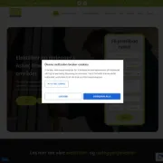 Skjermbilde av nettsiden til WELHAVEN ELEKTRO AS