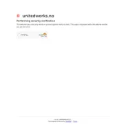 Skjermbilde av nettsiden til MZDIGI UNITED WORKS AS